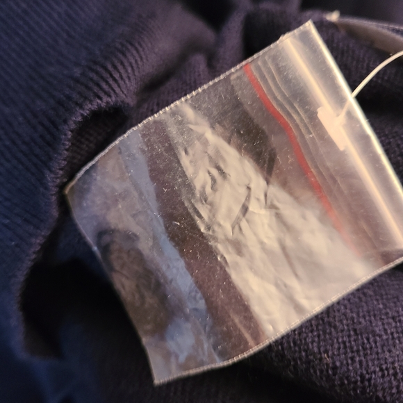 Peter Millar Navy Merino Wool Quarter Zip Sweater in Size XXL - Picture 8 of 8